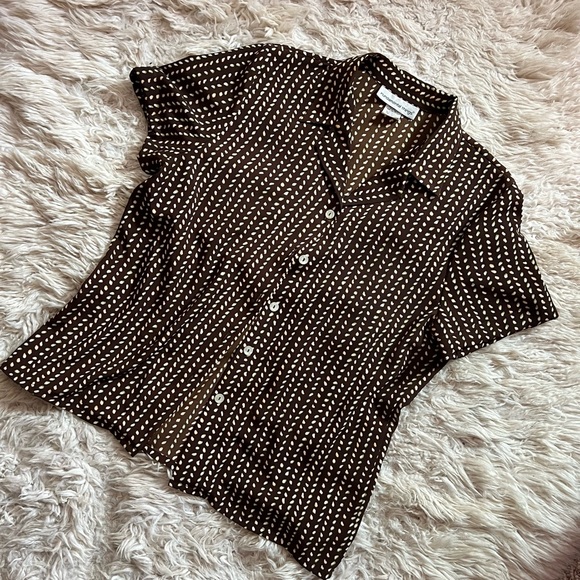 SOLD Brown Pattern Matching Set - Picture 2 of 5